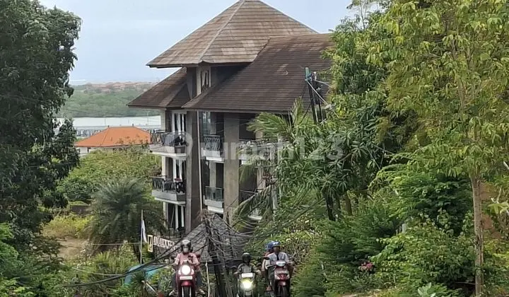Tanah 4611M² Idr 1,3 Milyar Per Arf Ull Ocean View Bonus Villa Perlu Renovasi Ditaman Mumbul Nusa Dua