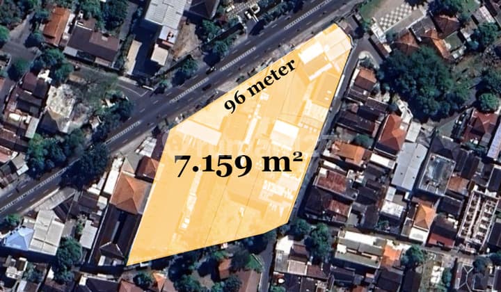 Tanah dan Bangunan di Jalan Utama Kota Solo