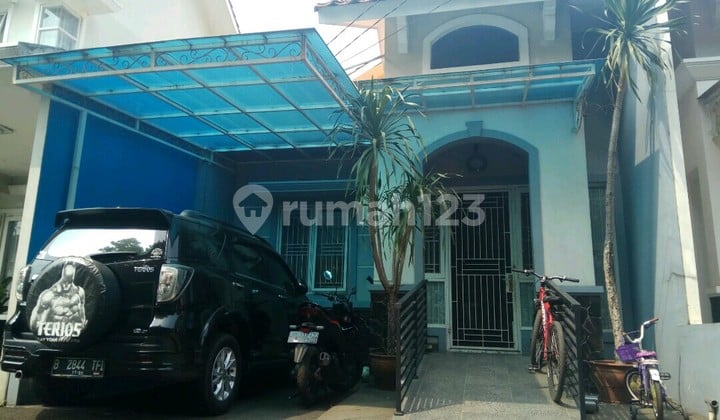 Rumah 1.5 Lantai, Semi Furnished, Dlm Cluster di Pln Raya, Gandul