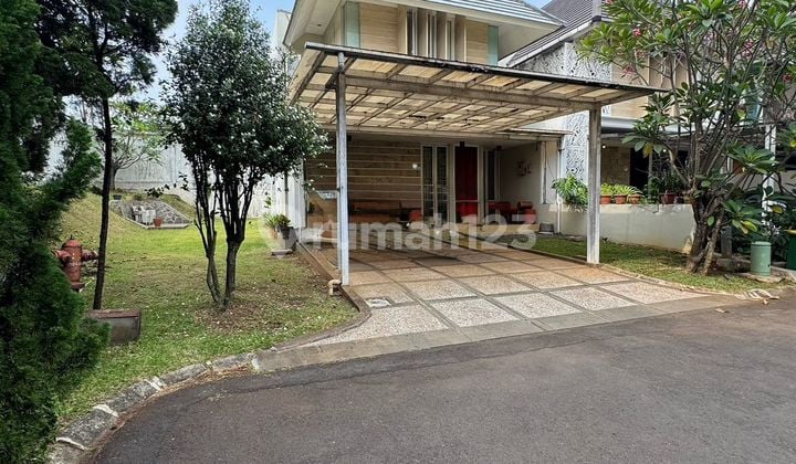 Rumah 2Lt, Unit Pojok, Hdp Utara, Semi Furnished, di Green Andara