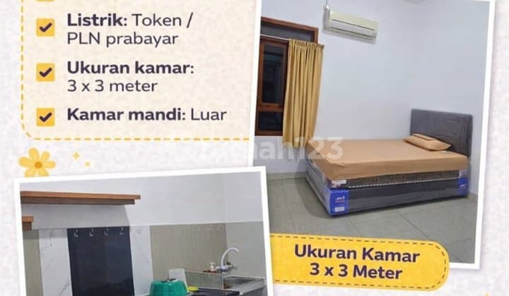 Rumah Kost Putri Lokasi Jalan Krakatau Semarang Timur