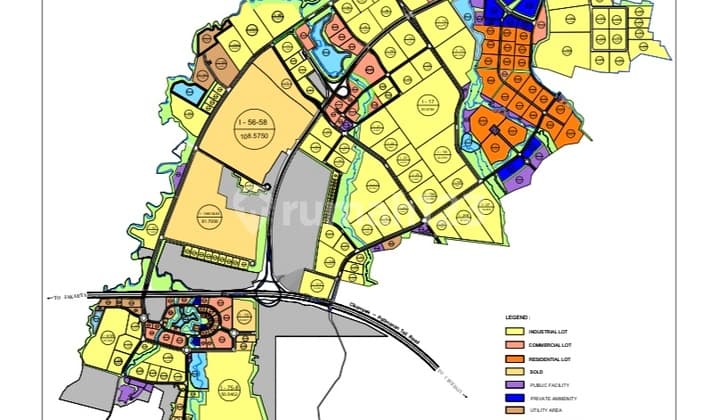 Kavling Industri 10 Hektar Dalam Kawasan Industri Subang