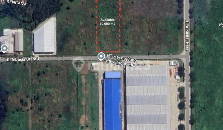 Kavling Industri 1 Hektar Lippo Cikarang