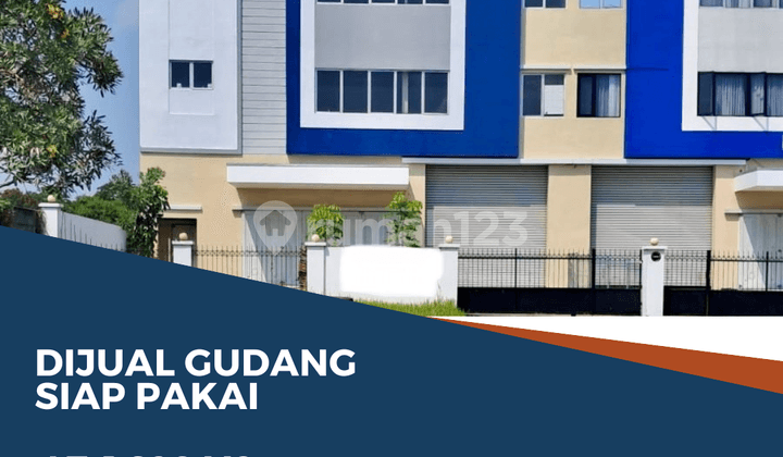 Dijual Cepat Gudang Siap Pakai Kawasan Industri Lippo Cikarang