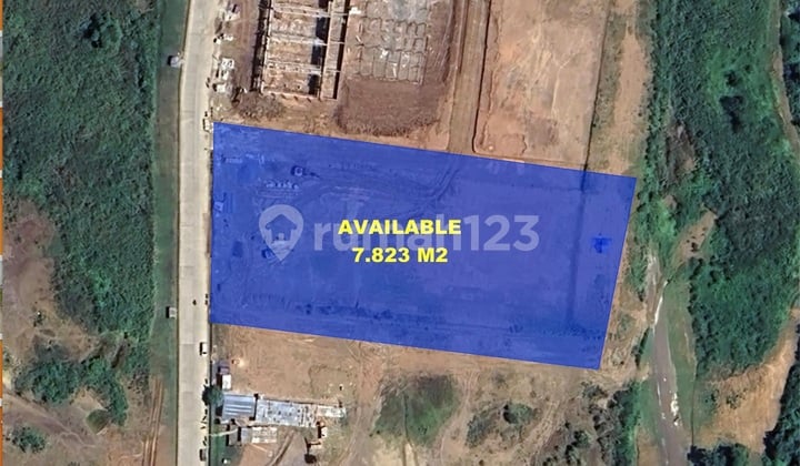 Dijual Kavling Industri Luas 7.823 M2 Karawang Barat