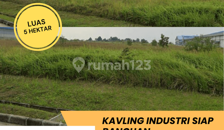 Dijual Kavling Industri 5 Hektar Karawang Barat