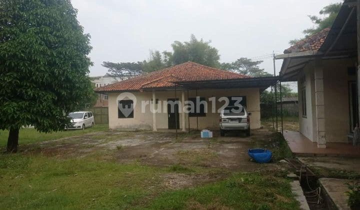 Tanah strategis dpinggir jalan raya dkt serpong natura