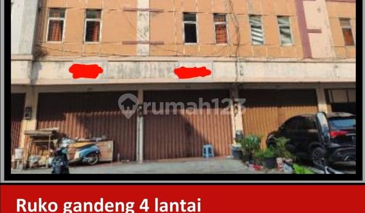 Ruko Gandeng Angke Sitaan Bank