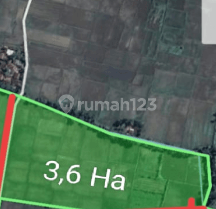 Tanah 3,6 Ha Zona Abu Industri Daerah Cikancung, Majalaya