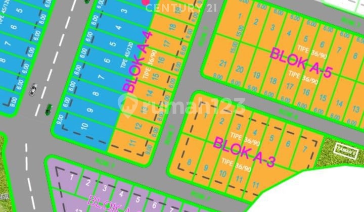 Kavling Strategis Dalam Perumahan Villa Ciherang Indah Bogor