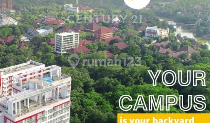 1 Bedroom Apartment at Grand Taman Melati 2 on Margonda Street, UI Depok