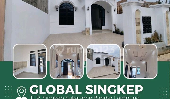 Rumah Modern Murah Strategis Banget Dekat Kampus Uin Lampung