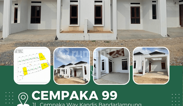Rumah Modern Murah Tengah Kota Bandar Lampung