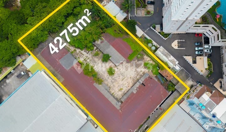 Lahan Komersial Luas 4275 m2 di Ancol