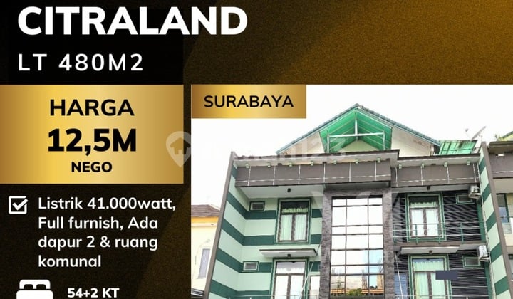 DIJUAL RUMAH KOS Lokasi CITRALAND DIJUAL RUMAH KOS Lokasi CITRALAND