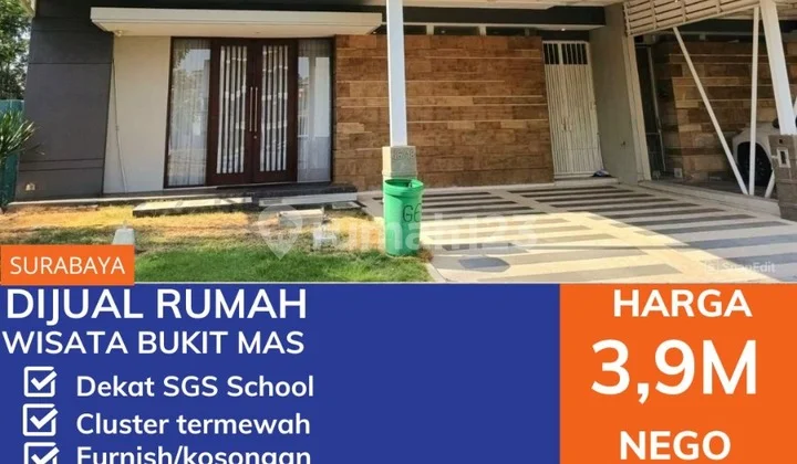 DIJUAL RUMAH Lokasi WISATA BUKIT MAS --> Rumah 2 lantai Full Bangunan DIJUAL RUMAH Lokasi WISATA BUKIT MAS --> Rumah 2 lantai Full Bangunan