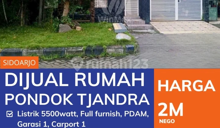 DIJUAL RUMAH Lokasi PONDOK TJANDRA DIJUAL RUMAH Lokasi PONDOK TJANDRA