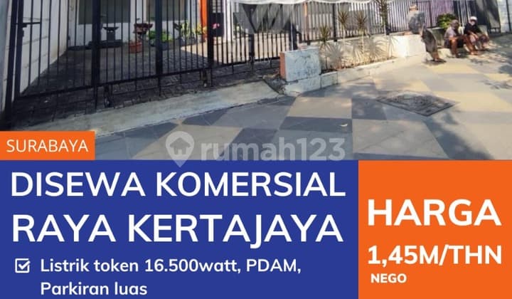 FOR RENT COMMERCIAL RAYA KERTAJAYA