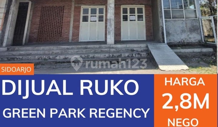 FOR SALE SHOPHOUSE Location GREEN PARK REGENCY - SIDOARJO
