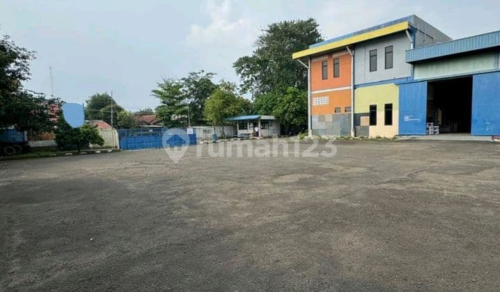 Dijual Tanah Dan Pabrik Raya Narogong Bekasi