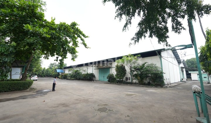 Dijual Lahan Pabrik Strategis Jalan Raya Setu Cibitung