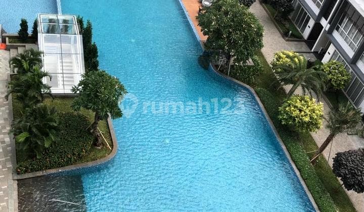 Apartemen Puri Mansion Studio View Pool Semi Furnished