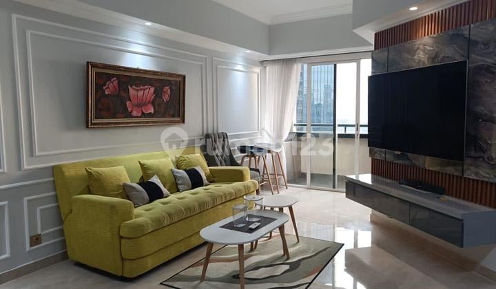 Apartemen Arya Duta Suites Semanggi 2 Bedroom Furnished Full Renovasi di Sudirman Dekat Kuningan Rasuna Said Jakarta Selatan