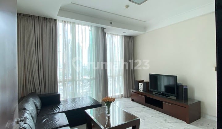 The Peak Sudirman 2BR Furnished Apartment in Sudirman, Near Setia Budi Office Area, South Jakarta