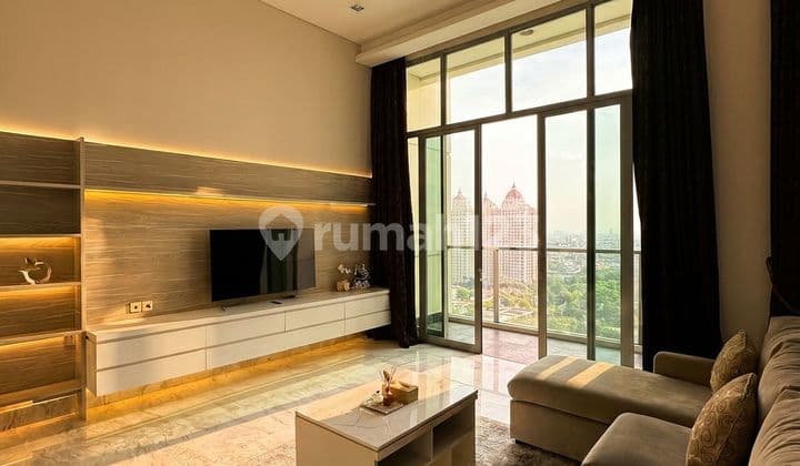 Senayan City Residence Apartment 3 Bedroom Furnished Private Lift in Prime Area Jakarta Near Senayan and Scbd Offices South Jakarta