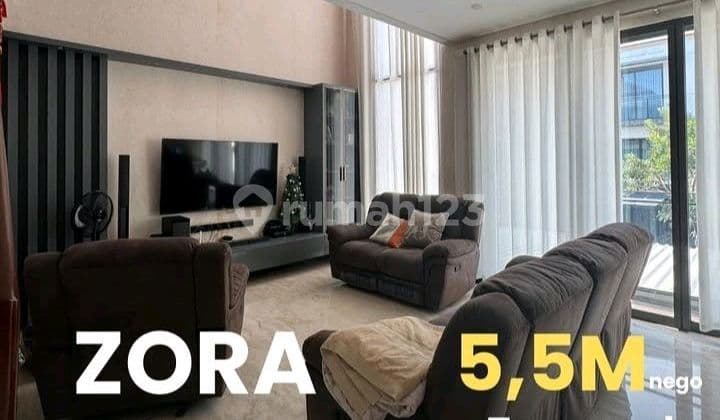 House for Sale Fully Furnished in Zora BSD City, Good Condition, Ready to Move In!