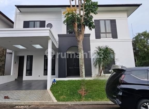 For Sale Brand New Independent Classic Modern House Building with Swimming Pool Avani BSD City