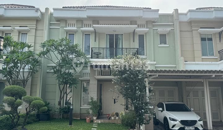 Dijual Rumah Semi Furnished Di Cluster Maxwell Summarecon Serpong Mau Jual Cepat Siap Nego!