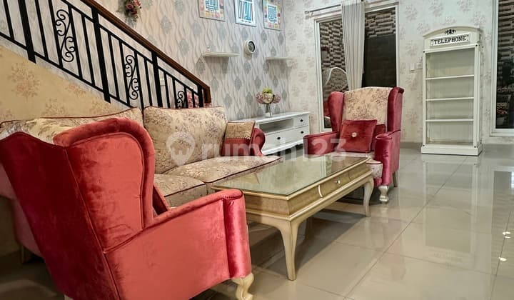 Flamingo Cluster House Gading Serpong Semi Furnished For Sale Very Cheap!