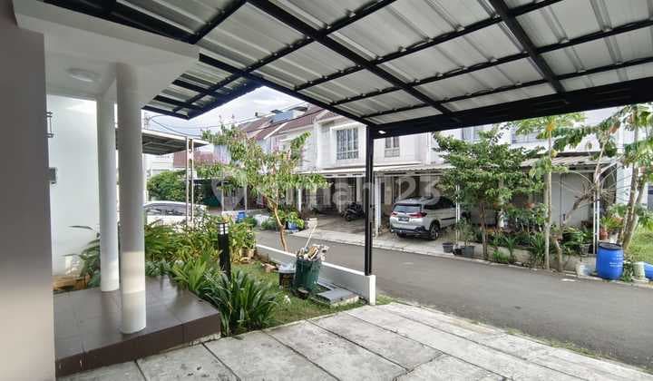 Rumah 2 lantai, halaman belakang luas di amalfi gading serpong