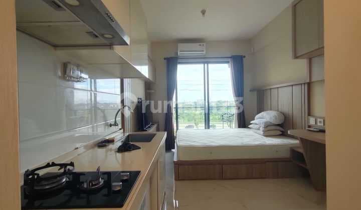 Disewakan apartemen studio full furnish di Skyhouse BSD
