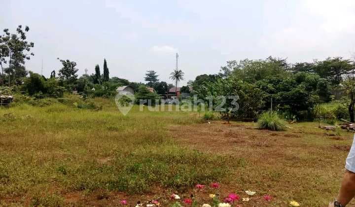 Di Jual Tanah di Gunung Sindur Bogor Tepi Jalan Sudah Pagar