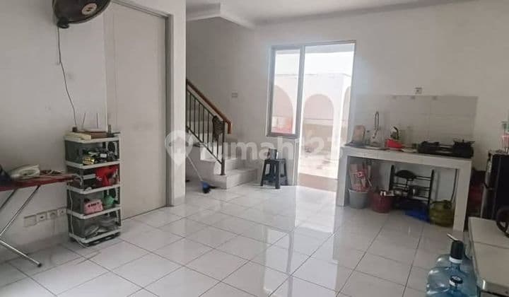 i jual rumah 2 lantai, halaman belakang luas di amalfi GS