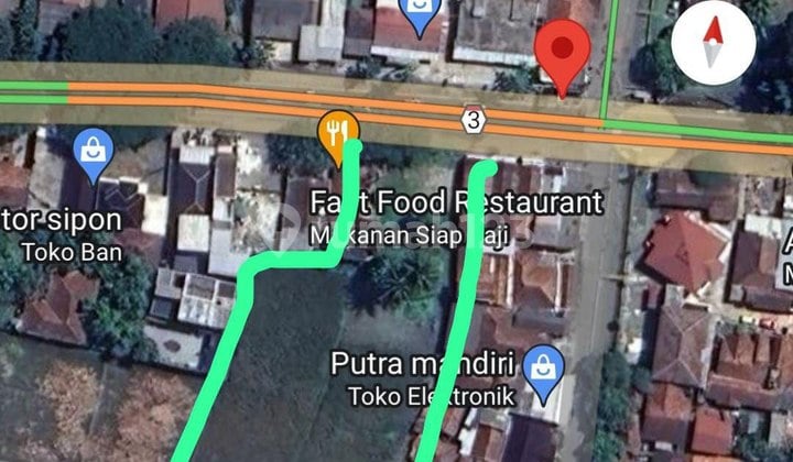 Tanah Murah Lokasi Pinggir Jalan Raya Cianjur Bandung