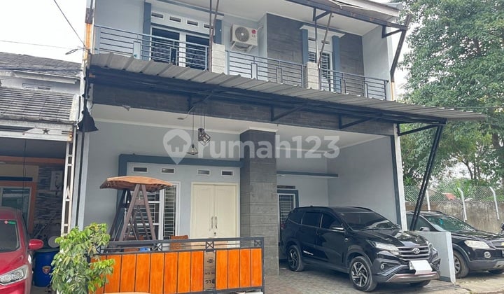 RUMAH BAGUS 2 LANTAI DALAM CLUSTER ARCAMANIK