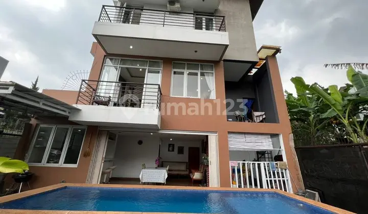 Dago Resort House With Swimming Pool Garden City View
