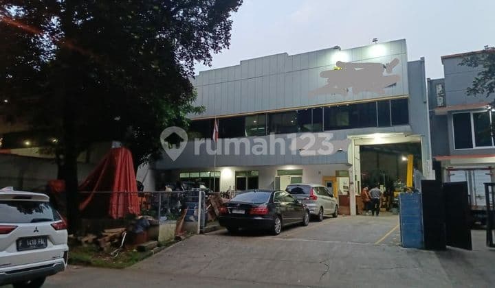 Gudang ada kantor 2 lantai di Taman Tekno BSD dekat tol n stasiun KRL