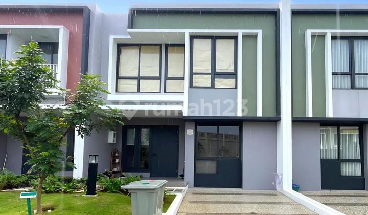 Siap Huni Hadap Taman Jalan Luas - Baroni Gading Serpong + Kitchen Set