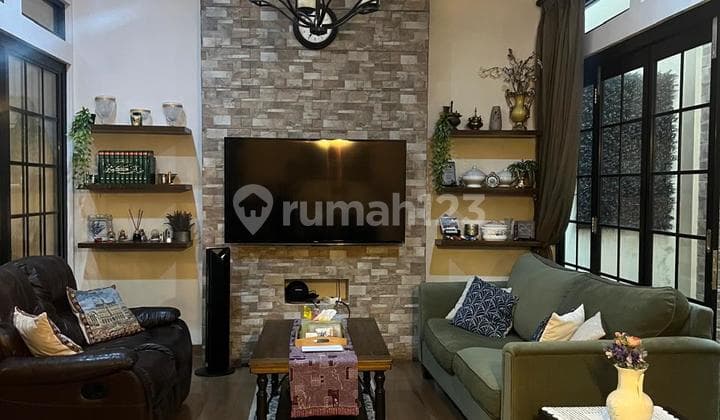 Beautiful 2-Storey Furnished House with SHM in Griya Loka BSD Ready to Occupy