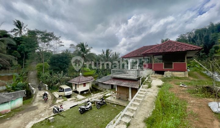 Dijual Murah Tanah + Bangunan Rumah + Kandang Ayam Pinggir Sungai di Purwakarta