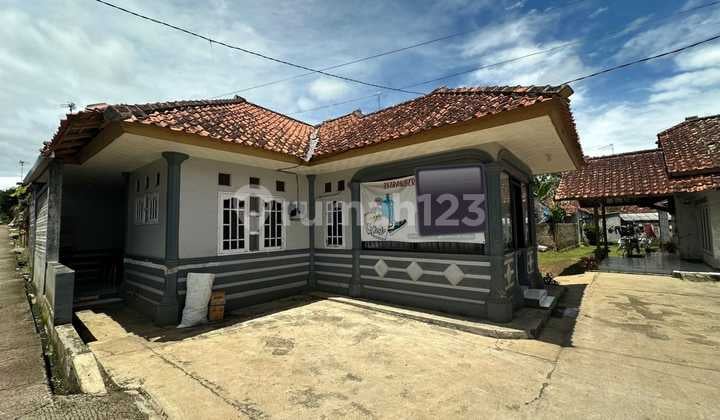 Dijual Murah Rumah + Kebun Akses Mobil di Darangdan Purwakarta