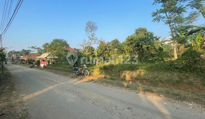 Dijual Tanah Datar 908 M2 Pinggir Jalan di Bojong Purwakarta