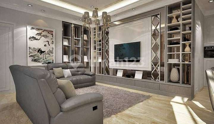 Disewakan Rumah Golf Island PIK Uk 10x15 Full Furnished 450 Juta!