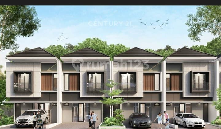 Desain Modern Type Savano di Victoria Green Residence