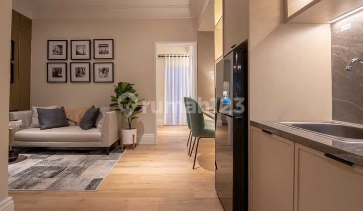 Sewa Apartemen Roseville Soho & Suite BSD - 1 BR Eksklusif Baru Murah Fully Furnished Electronic