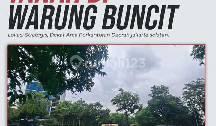 For Sale Commercial Plot Warung Buncit Raya 7,596 Sqm